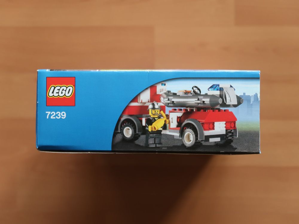 Lego Giocattoli: Lego Town City 7239 Fire Truck Feuerwehrauto – Nuovo e nell'imballaggio originale da Oberwil b. Büren venduto da nih_qt5f 4