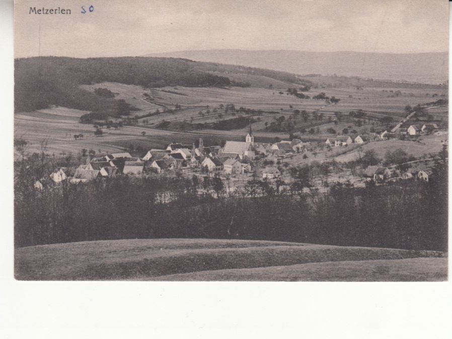 Ansichtskarten: Metzerlen ca. 1920 – Gebraucht aus Bürglen TG von StampGraf