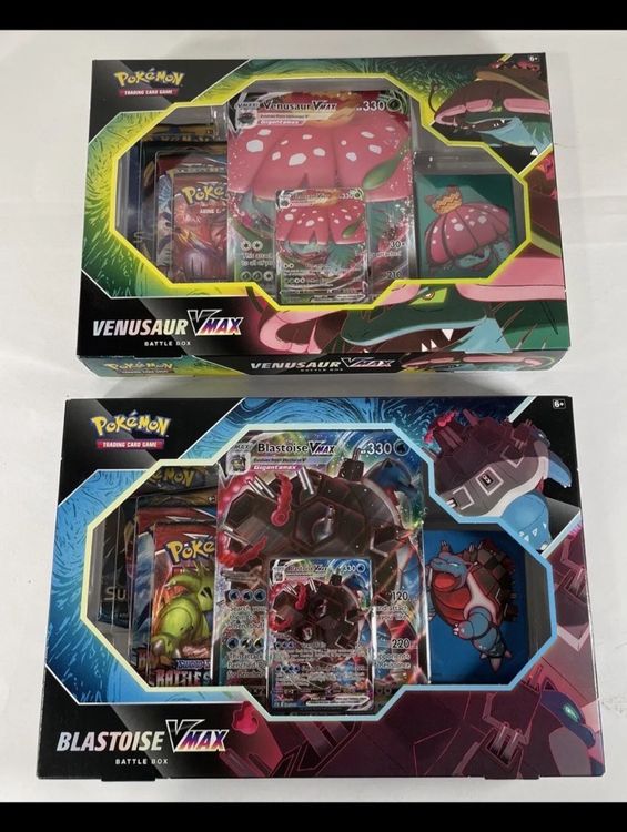 Pokémon Tcg Venusaur Blastoise Vmax Battle Box 2er Set Kaufen Auf Ricardo 