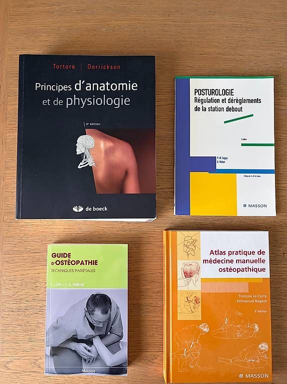 Livres: ANATOMIE / PHYSIOLOGIE / POSTUROLOGIE + OSTÉOPATHIE – D'occasion à Geneve par tigre69