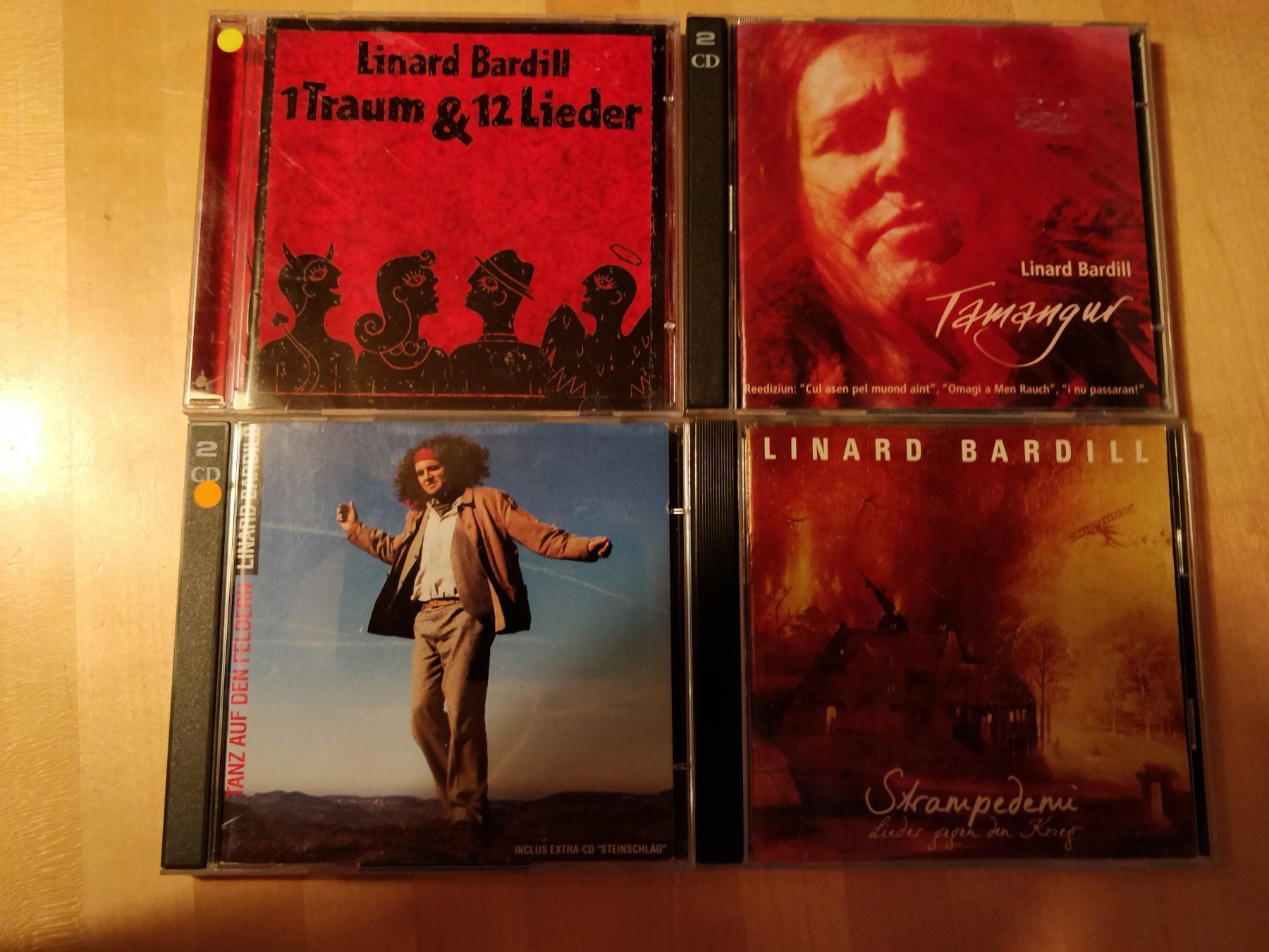 CDs: Linard Bardill – Neu (gemäss Beschreibung) aus Grosswangen von Dacotojafa