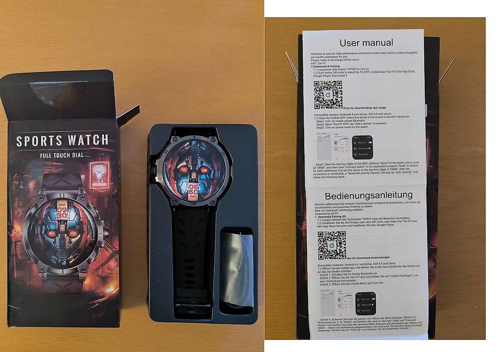 Uhren: Grosse Digitale touchscreen Activity Uhr - Bluetooth – Gebraucht aus Luzern von Michel811 3