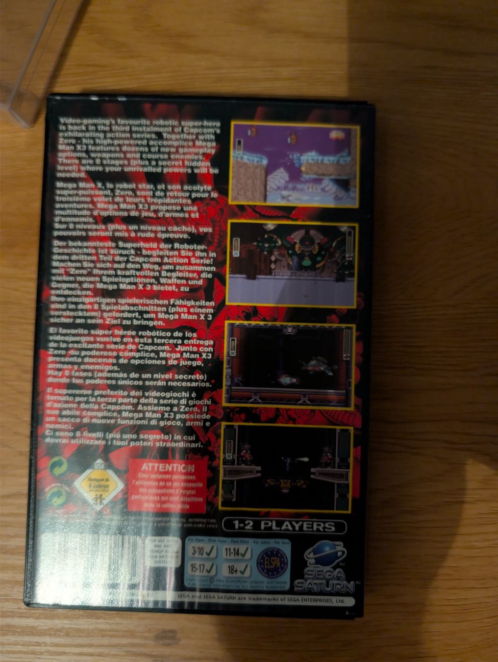Sega Spiele: Mega Man X3 Rare – Gebraucht aus Vuisternens-Ogoz von mar_t8kv 1