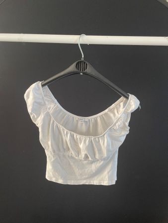 Weisses Sommer Crop Top, Subdued, Grösse S - neuwertig