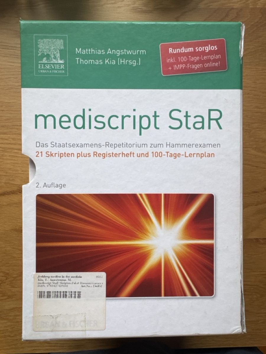Libri: mediscript StaR – Usato da Luzern venduto da christophil 2