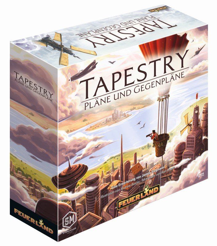 Giochi: Erweiterung Tapestry - Pläne und Gegenpläne – Nuovo e nell'imballaggio originale da Uster venduto da Ludit