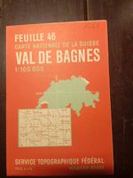 Topographische Karte Val de Bagnes 1:100000 Fe. 46 (58)