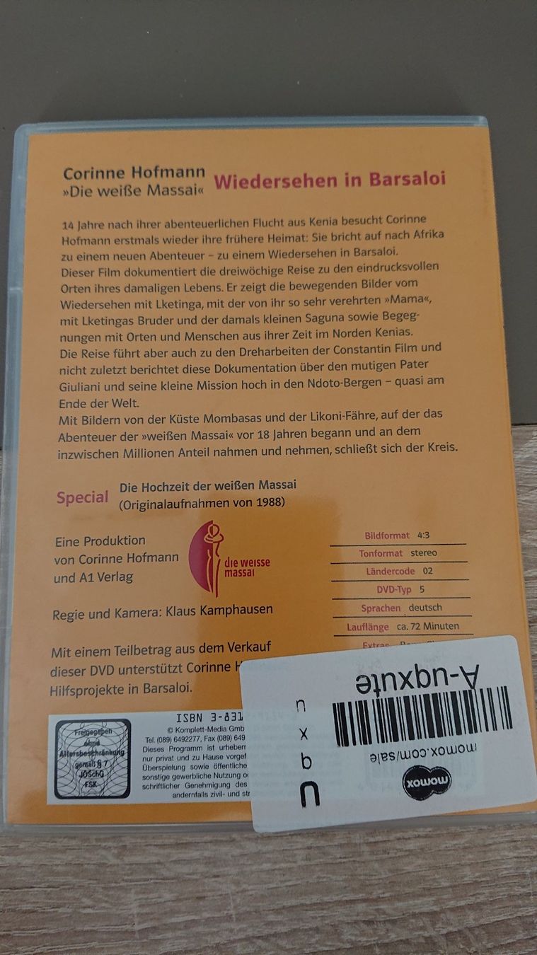 Alle DVDs: Wiedersehen in Barsaloi – Gebraucht aus Madiswil von Sandraho 1