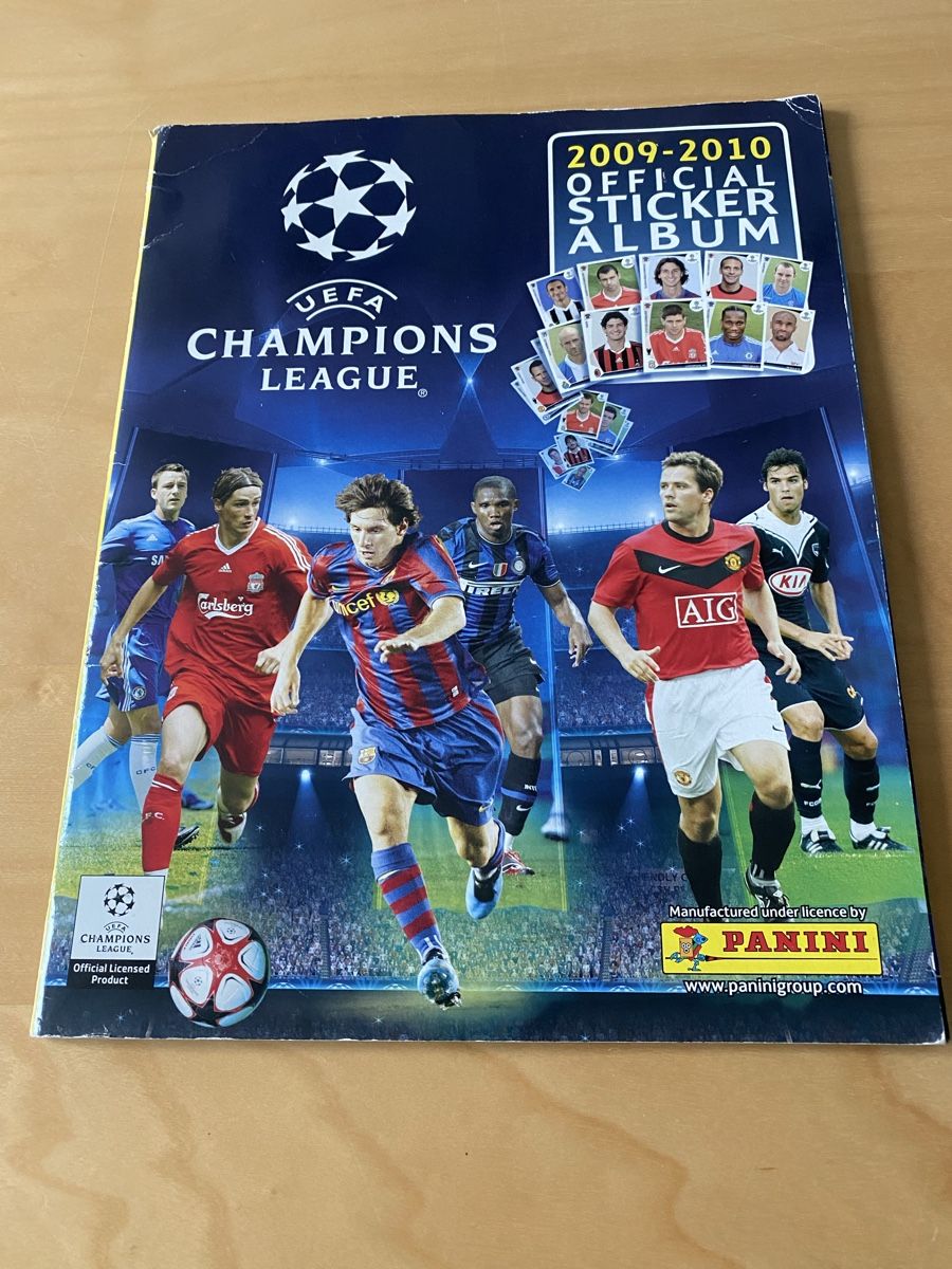 Panini Album: Champoins Ligue 2009/10 leer – Usato da Studen BE venduto da Pitsch445