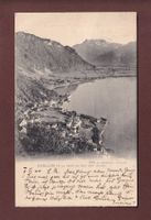 CHILLON vu de GLION - 1904