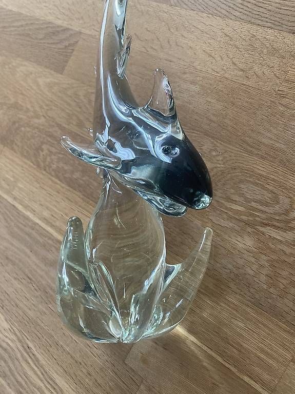 Sculture & Statue: Murano Glas Hai Skulptur – Usato da Staad SG venduto da gab_7dr9 4