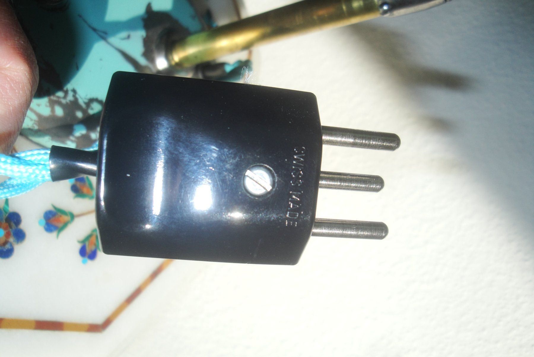 Lampade: Tischleuchte aus Metall – Usato da Zürich venduto da Paykan 9