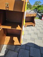 Sideboard aus Holz Schublade Fächer Stauraum