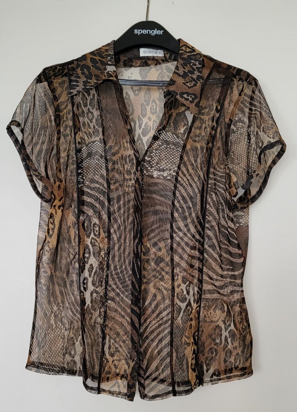 Bonita Camicette: Bonita, transparente Bluse, Gr.38/40 – Usato da Adlikon b.Regensdf venduto da YvZi 1