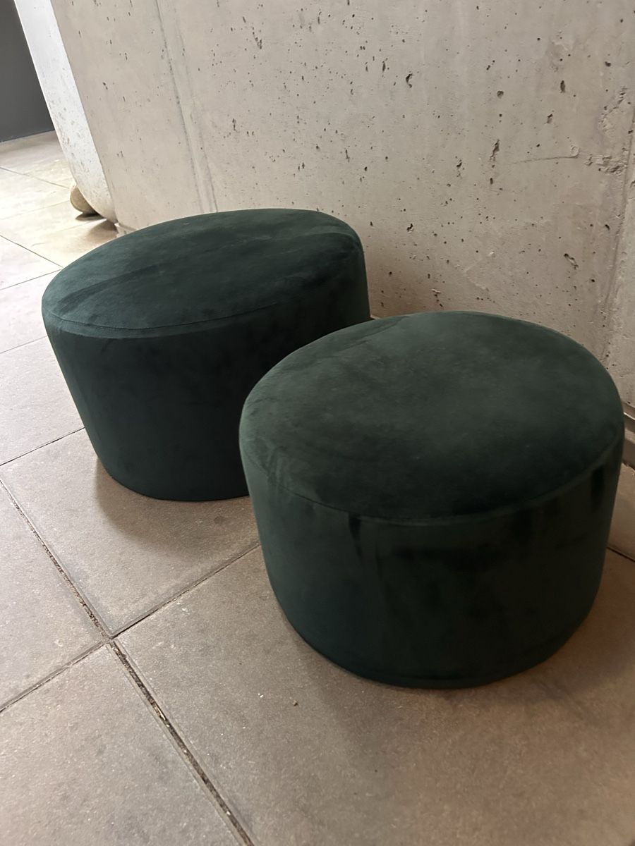 Tabourets: Hocker smaragdgrün  2 Stck. – D'occasion à Horw par Kami17 1