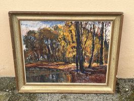 Tableau Huile sur panneau  ( Max Theynet )