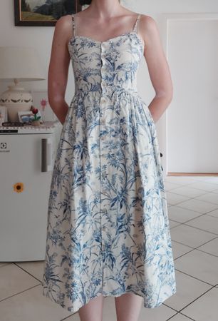 Linen dress H&M