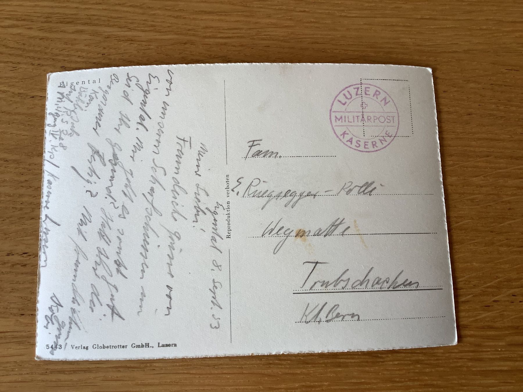 Cartes postales: Eigenthal  Luzern – D'occasion à Bassersdorf par F-104fan 1
