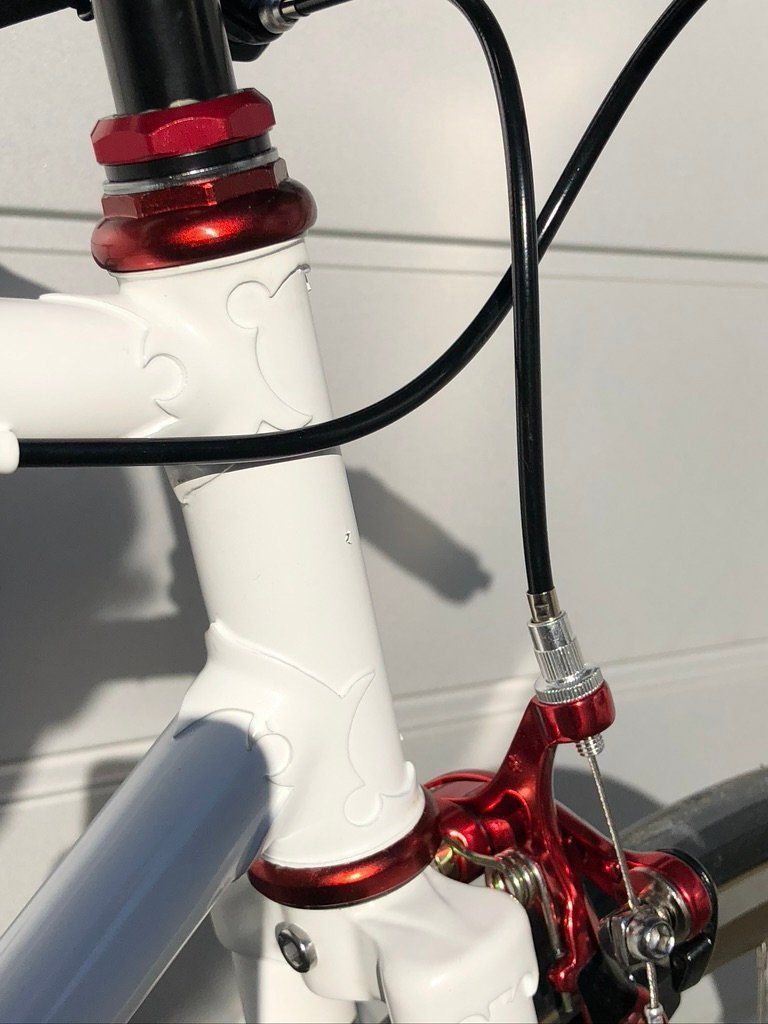 Biciclette: Fixie / Singlespeed mit vintage Rahmen – Nuovo (secondo la descrizione) da Eschen venduto da Sele-Radsport 3