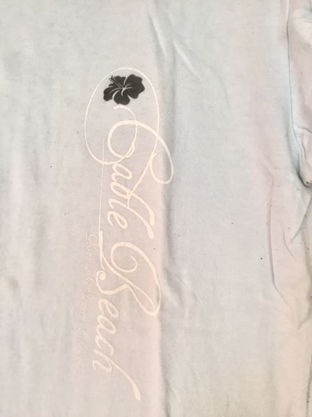 T-Shirts: T-Shirt hellblau/grau - Grösse L - Cable Beach - Australien – Gebraucht aus Buchs AG von fischli610 1
