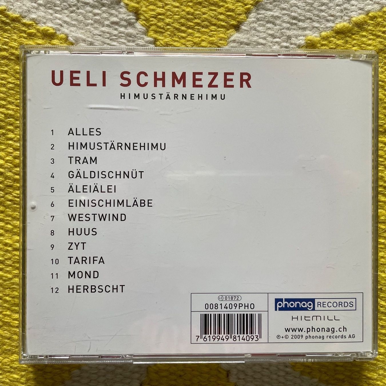 CD: UELI SCHMEZER-HIMUSTÄRNEHIMU – Usato da Rorschacherberg venduto da CD-Roli 1