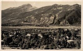 Malans. Blick gegen Mastrils