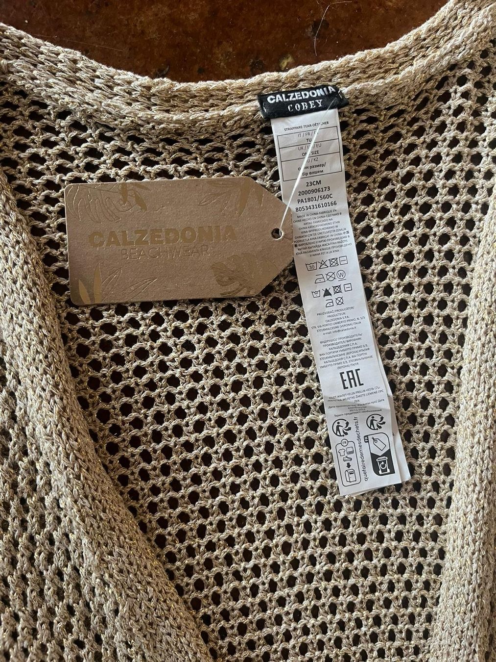 Kimono: Calzedonia Strandkimono gold One Size – Nuovo (secondo la descrizione) da Aathal-Seegräben venduto da Kati_Mey 2