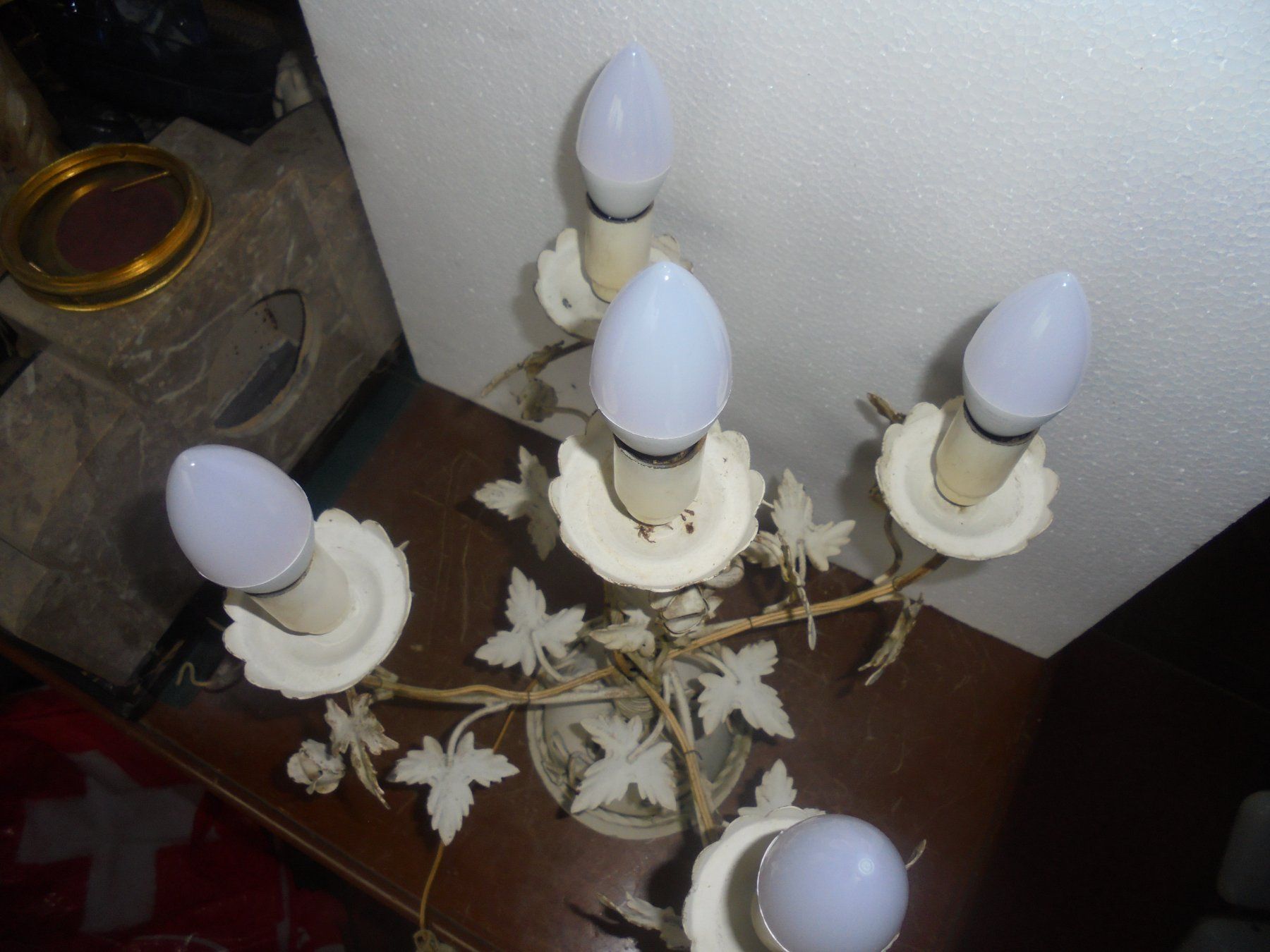Lampade: Alte 50er Jarhre Tischlampe – Usato da Camorino venduto da Hunpete 2