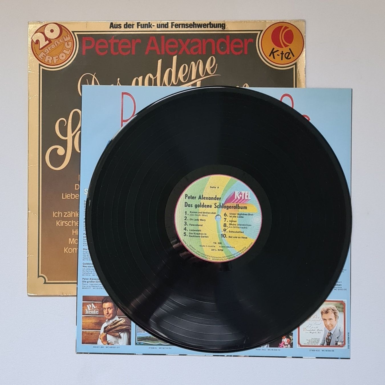 Dischi in vinile: LP | Peter Alexander | Das Goldene Schlageralbum – Usato da Dietikon venduto da Jacky1983 2