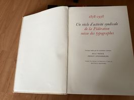 Un siècle dactivité syndicale de la fédération ch Typographe