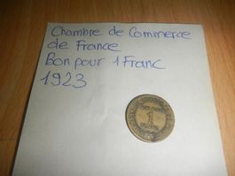 Antike Münze Frankreich 1923