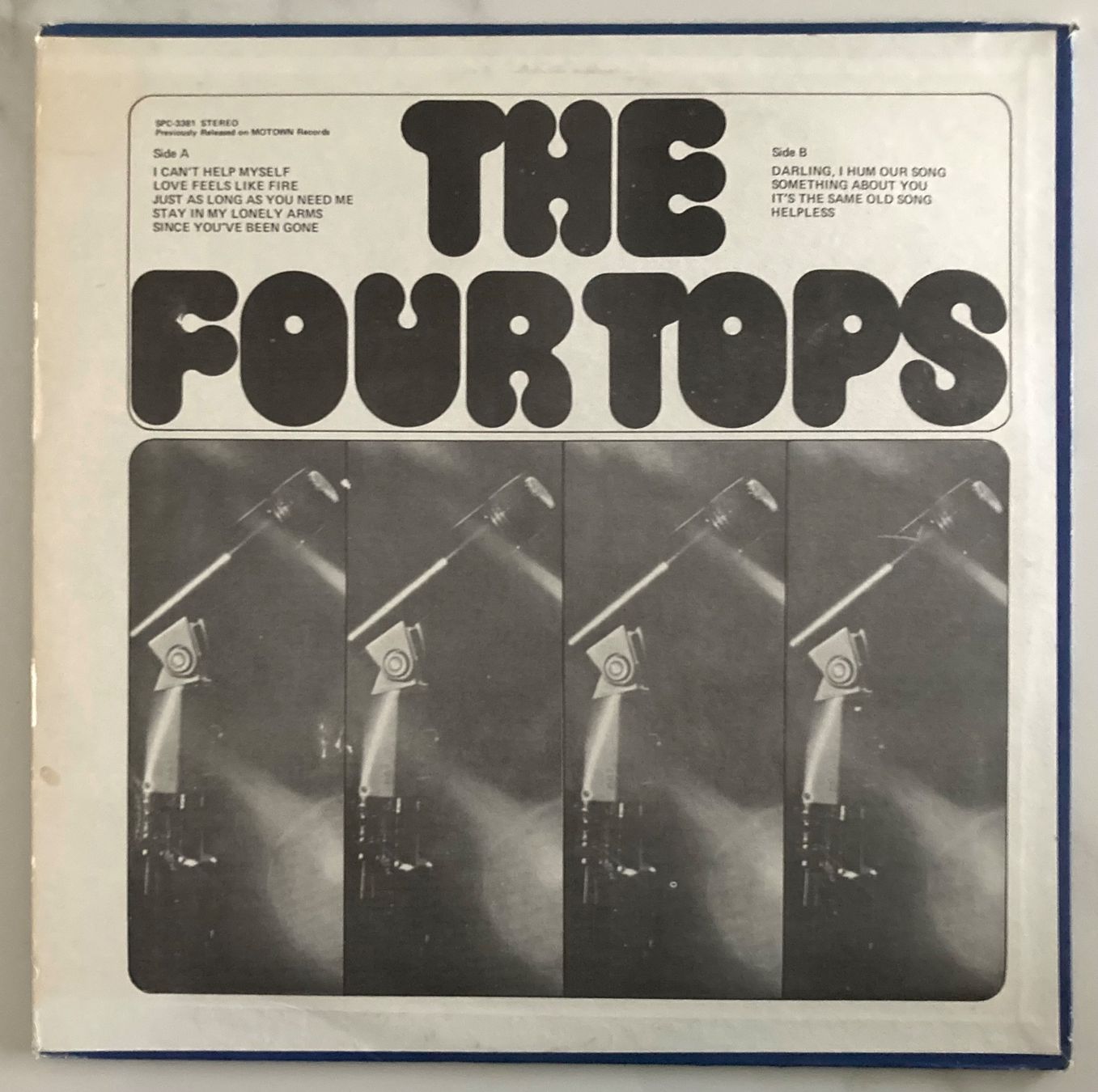 Dischi in vinile: THE FOUR TOPS - I CAN'T HELP MYSELF – Usato da Poliez-Pittet venduto da Newtown-Records 1