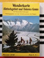 Rando Aletschgebiet & unteres Goms🌞 mit Infos🌞1:25'000