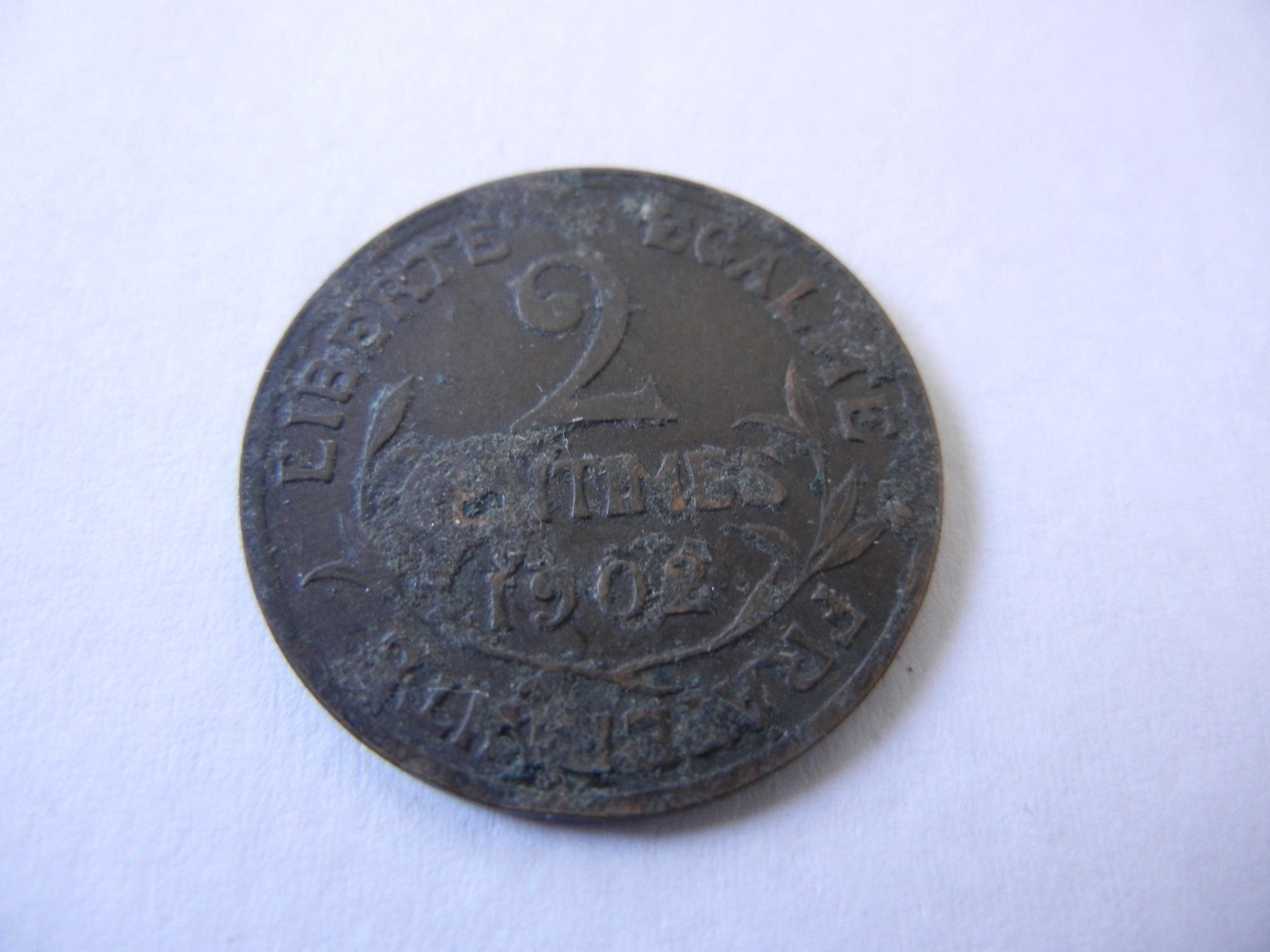 Toutes les monnaies: France / 2 centimes 1902 – D'occasion à Courtelary par vivi94