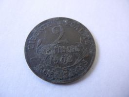 France / 2 centimes 1902