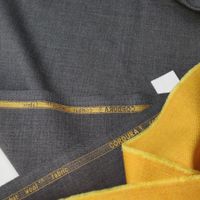 Sommer Anzug Stoff Merino 120s & Viskose 1.35x1.50 grau mel