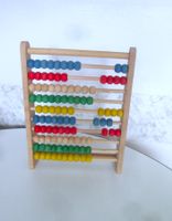 Großer Abakus, komplett aus Holz