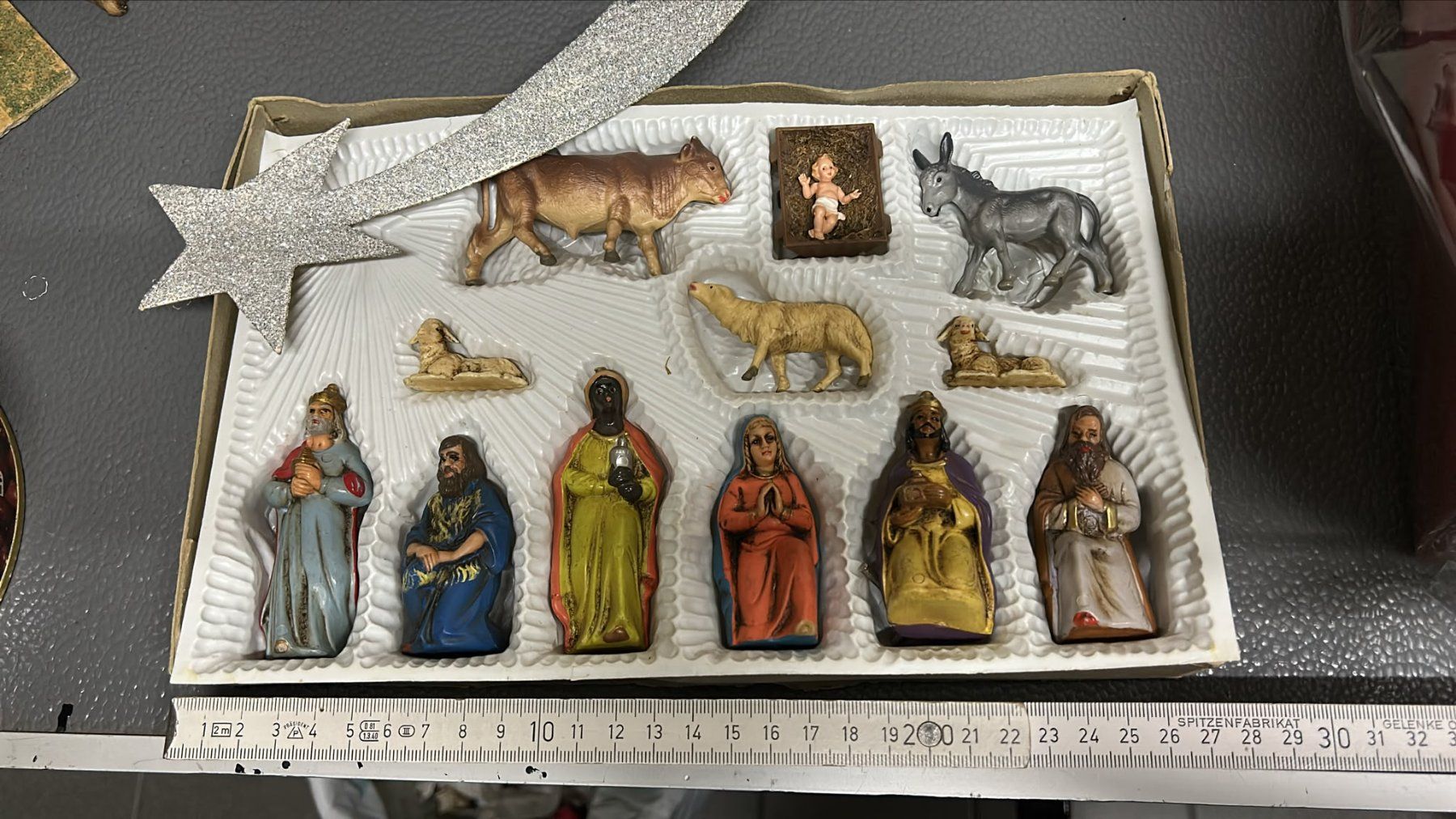 Alle Dekorationen: Statuine presepe/natività dipinte a mano – Gebraucht aus Melano von H-Sara 2
