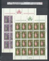 1974 FL, "Aus der Schatzkammer", Kleinbogen, ET - Stempel