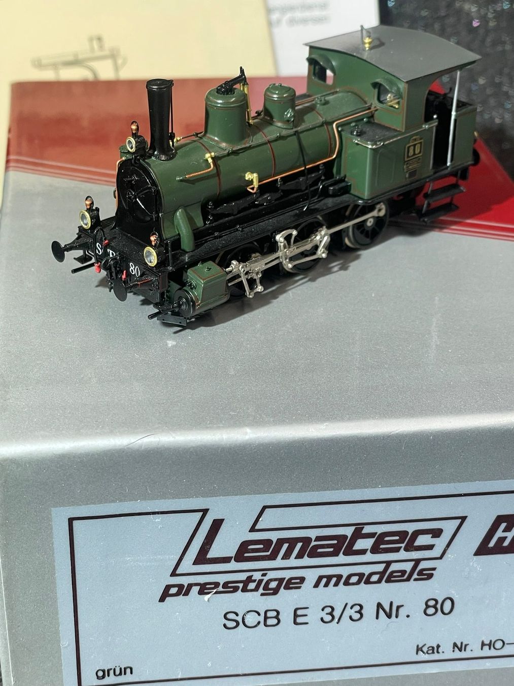 Lemaco Modellini di ferrovie: Lemaco / SCB  E3/3  Nr.80 – Nuovo (secondo la descrizione) da Pfäffikon SZ venduto da bkl_9zp9
