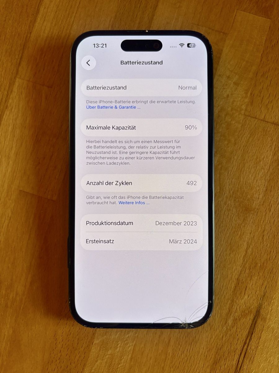 Apple Handys / Smartphones: Iphon 15 gebrauchter Zustand/ leichte Defekte  – Gebraucht aus Steckborn von bra_f7jy 1