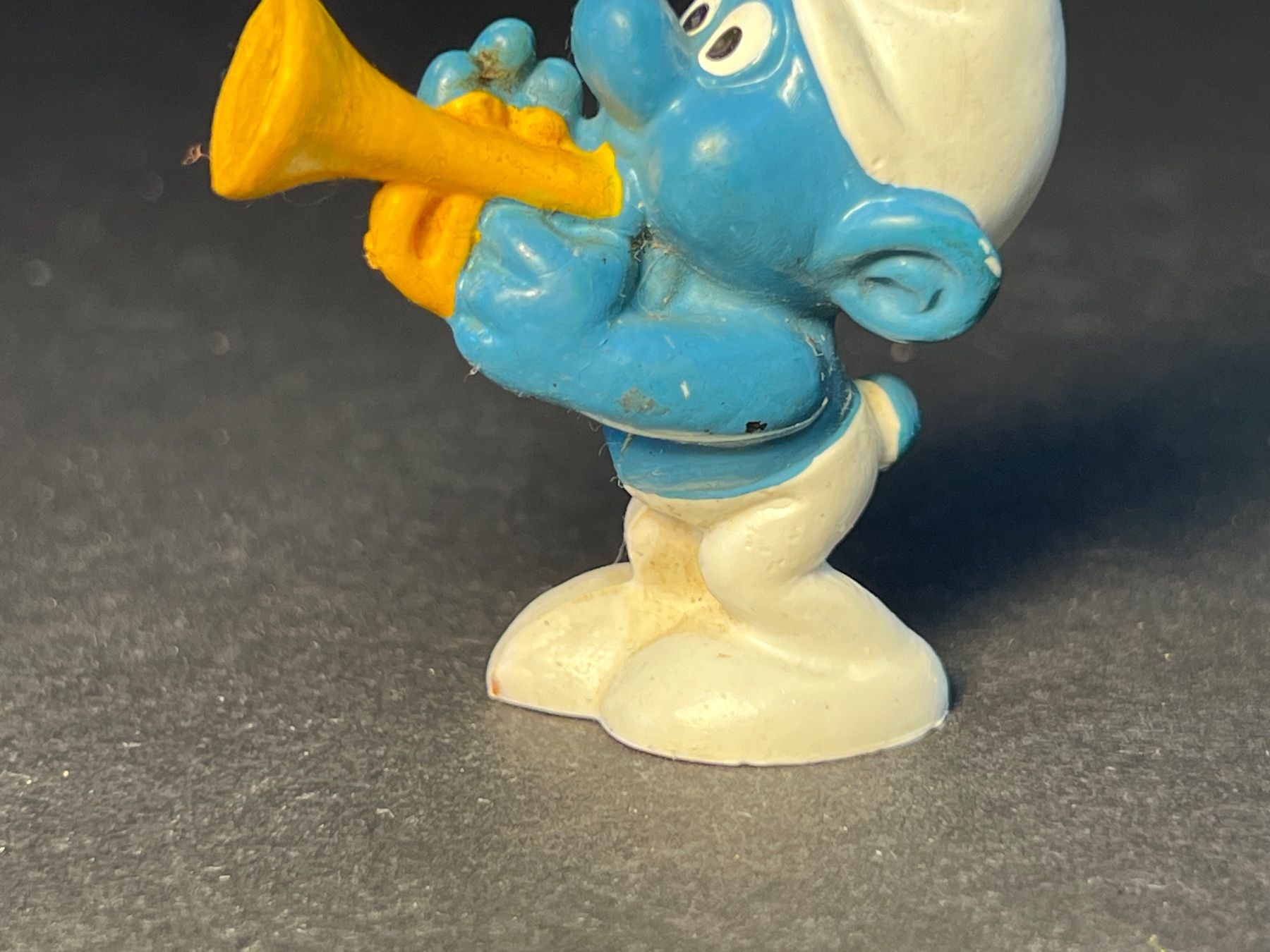 Bullyland Statuette: 20072 Schlumpf mit Horn – Usato da Ennetbaden venduto da mapa05 2
