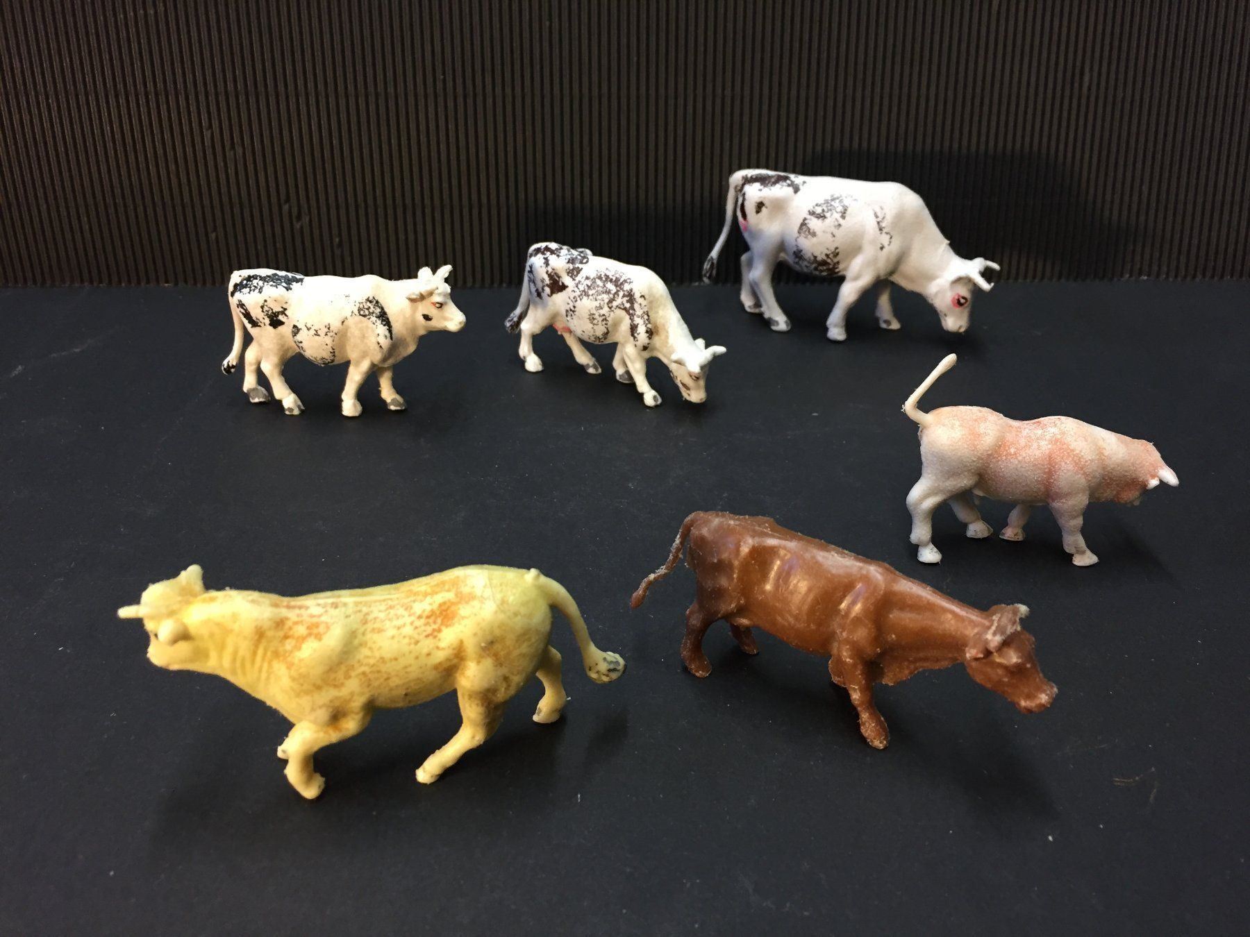 Figuren: 3 Kuh + 3 Ochse Figuren – Gebraucht aus Schaffhausen von vintageville 6