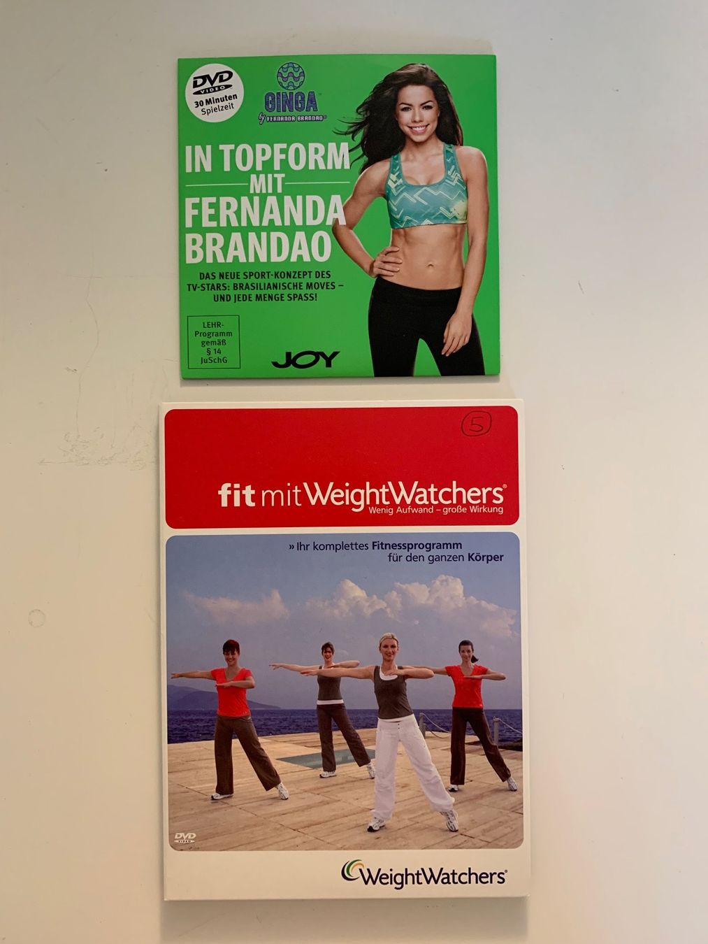 Alle DVDs: Workouts 4 DVD‘s – Gebraucht aus Zürich von ThaliaL 4