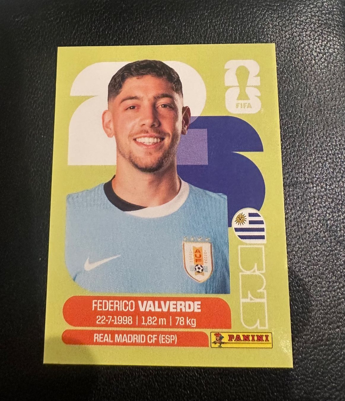 Panini Sammelbilder & Trading cards: PANINI VALVERDE URU10 – Gebraucht aus Payerne von mike_lth