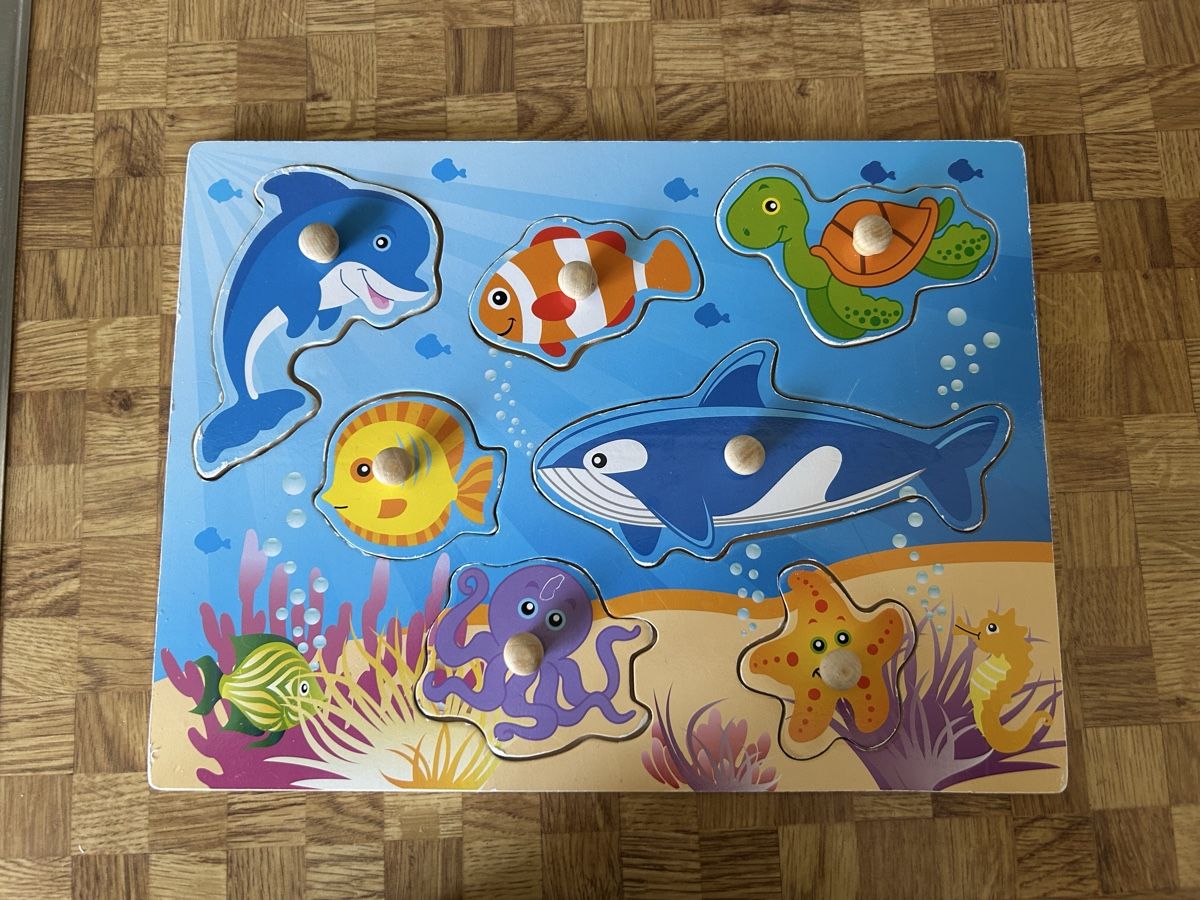 Puzzle: Steckpuzzle Meerestiere – Usato da Lausen venduto da Ella685
