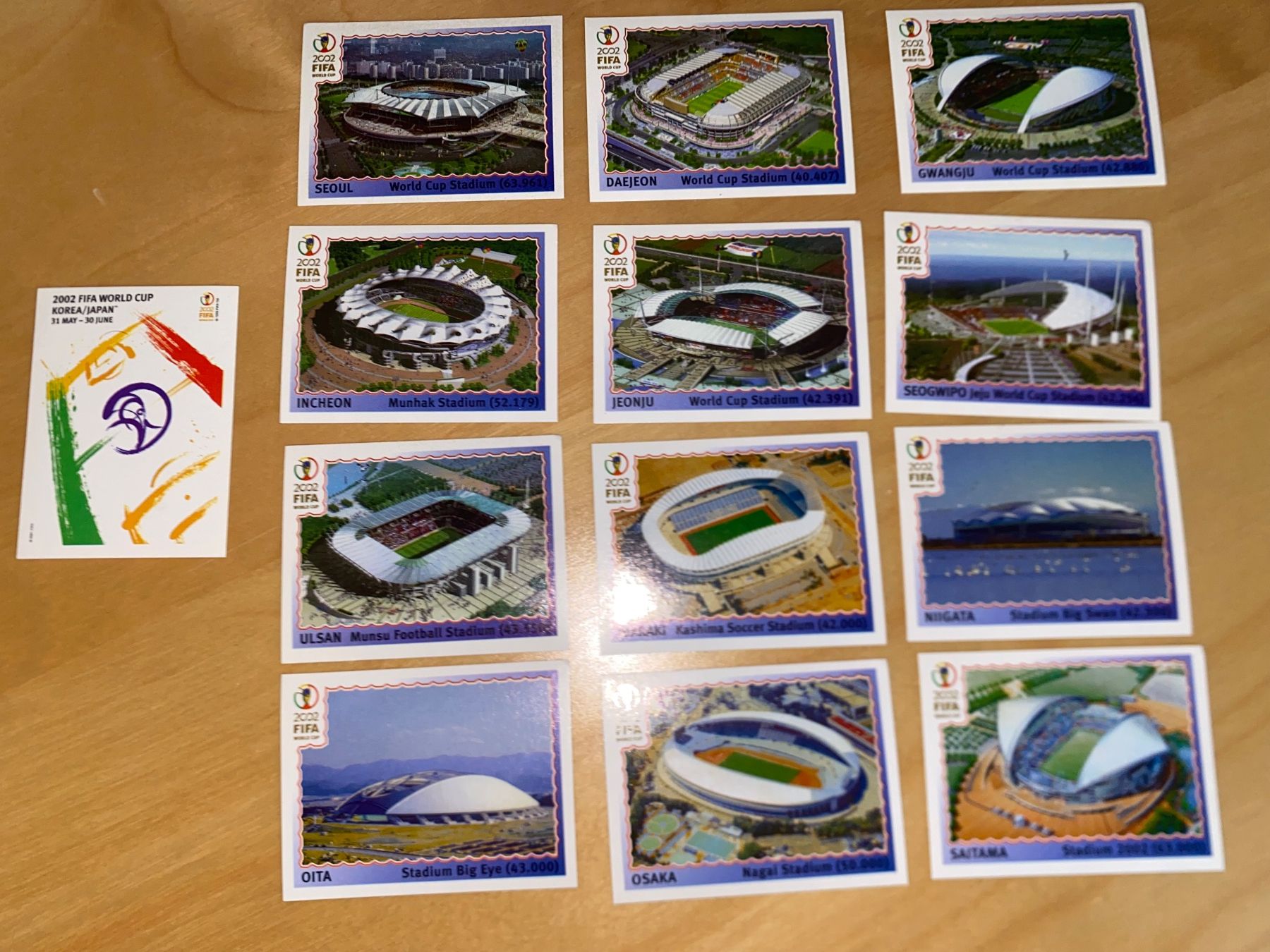 Panini Sammelbilder & Trading cards: Panini WM 2002 - Stadionsticker - Preis pro Sticker – Neu (gemäss Beschreibung) aus Unterlunkhofen von PaniNicola