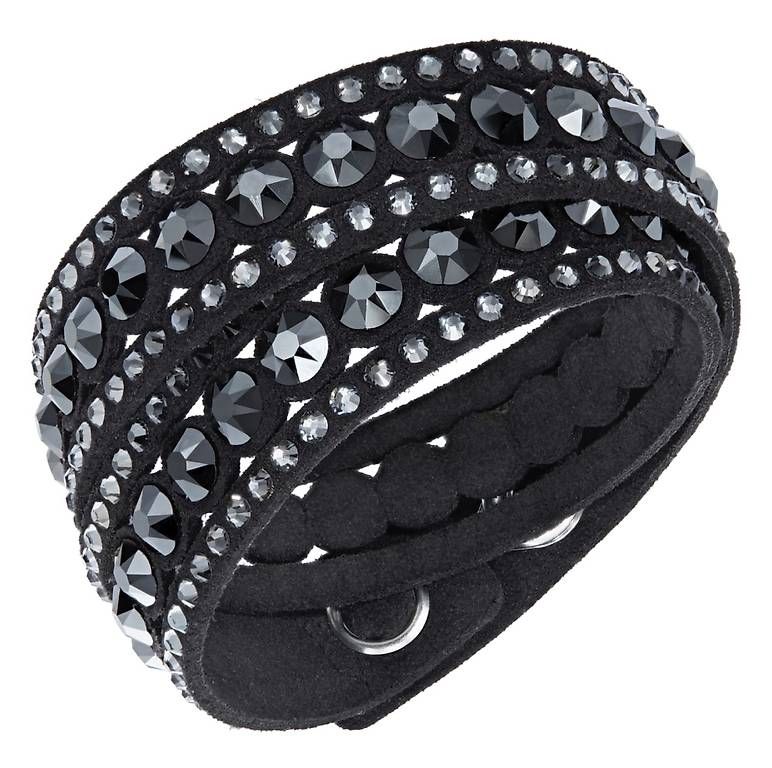 Bracciali & Braccialetti: Swarovski Armband - Slack Black Dot Brackelet – Usato da Vaduz venduto da mrworldwide07