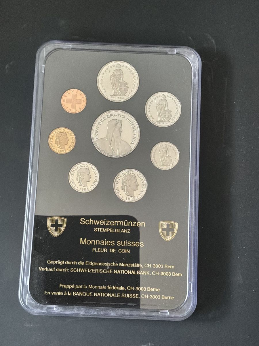 Toutes les monnaies: Münzsatz Schweiz 1995 STGL  – D'occasion à Locarno par dieter.s77 1