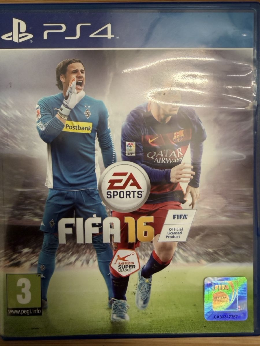 Spiele: Playstation 4 Spiel FIFA 16 – Gebraucht aus Basel von Brolo.tv